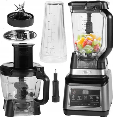 Zdjęcie produktu dla Robot kuchenny Ninja Blender BN800EU 1200W NINJA Auto-IQ 3w1 1200W 2,1L