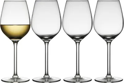 Image de Lyngby Glas Verres à vin blanc 38 cl (lot de 4)