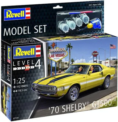 Produktbild von Revell Model Set '70 Shelby® GT500™ 1:25