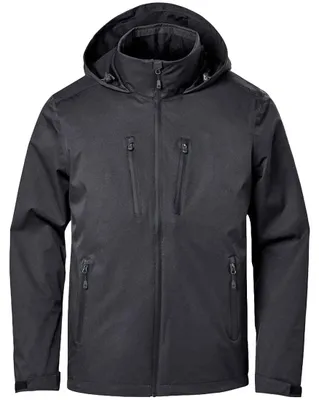 Produktbild von Stormtech - "Scirocco" Softshelljacke für Herren LT6156 (5XL) (Schwarz)