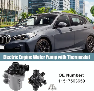 Image de 1 Ensemble Voiture Refroidisseur Eau Pompe avec Thermostat No. 11517563659 pour BMW