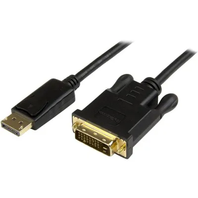 Produktbild von StarTech.com DisplayPort auf DVI-D Kabel 91 cm, 1920x1200, Schwarz