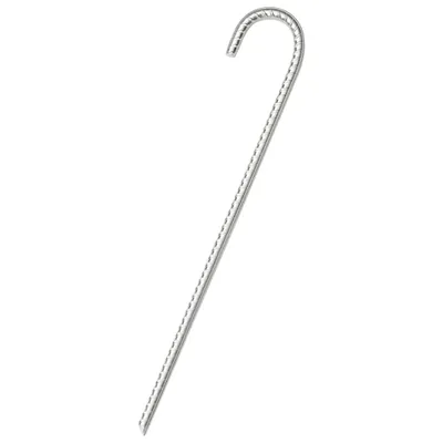 Zdjęcie produktu dla vidaXL Kołki namiotowe 12 szt. 37 cm Ø10 mm Stal ocynkowana