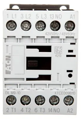 Imagen del producto de Eaton LEIST.SCHÜTZ 4KW 400V AC (DILM9-10(42V50HZ))(Interruptor de potencia Eaton, 4KW, 400V AC, modelo DILM9-10(42V50HZ))