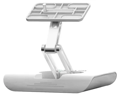 Immagine prodotto di Supporto per proiettore, rotazione a 360°, altezza regolabile, BIANCO