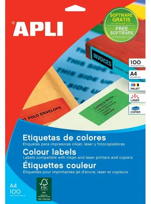 Productafbeelding van APLI 11840, rood, 21 cm, 29,7 cm