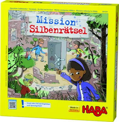 Produktbild von Mission Silbenrätsel (Kinderspiel)