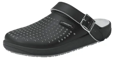 Produktbild von Abeba Berufsschuhe rubber OB Clog schwarz CE SRC