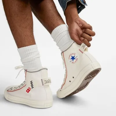 Obrázek produktu pro Pánské tenisky Converse Chuck Taylor All Star Canvas High Top White A06104C - 46 - 11.5 - 10.5 - 29.5 cm