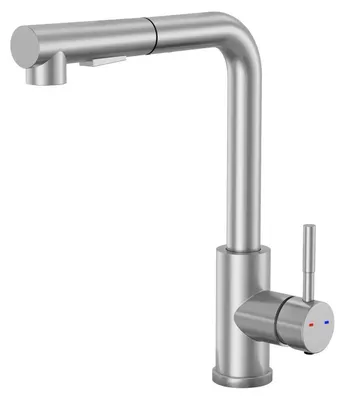 Produktbild von Wasserhahn Küche Ausziehbar Edelstahl 360° Drehbar 2 Strahlarten