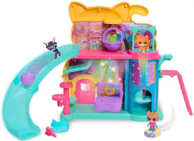Obrázek produktu pro Disney Junior Super Cats Super Kitties Hřiště Purr'n'Play + figurky koťátek, doplňky, světla a zvuky