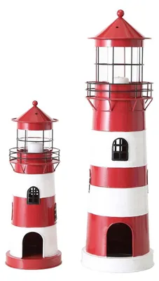 Zdjęcie produktu dla Zestaw latarni morskich 2-częściowy H42-64cm