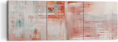 Produktbild von Bild auf Leinwand - Leinwandbild - 3 Teile - Verschwommen Abstraktion Modern - 120x40cm - Wand Bild - Wanddeko - Wandbilder - Leinwanddruck - Bilder - Wanddekoration - Leinwand bilder - CA120x40-4790