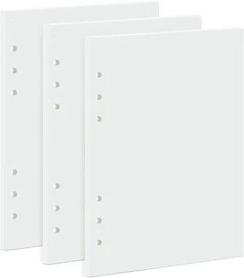 Produktbild von Nachfüllpapier A5, 135 Blätter, 6 Löcher, für Notizbuch