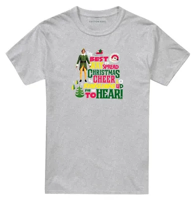 Produktbild von Elf - "The Best Way To Spread Christmas Cheer" T-Shirt für Herren/Damen Uni TV41155 (XL) (Sportliches Heather)