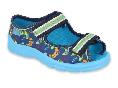 Produktbild von BEFADO Jungen Hausschuhe Sandalen Max 969X160 Game, Blau 26
