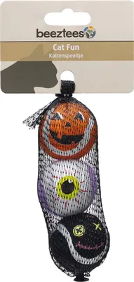 Produktbild von Beeztees Hundespielzeug Halloween Tennisbälle