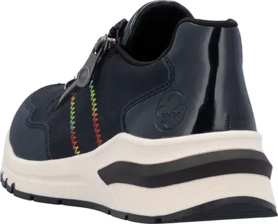 Image de Chaussures basses de sport Rieker à semelle moulée mode en bleu, taille 39