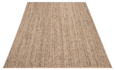 Produktbild von Outdoor Teppich wetterfest Modern Flachgewebe, Jute-Optik für Terrasse & Balkon Grösse 80x150 cm