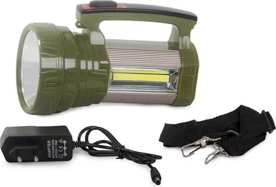 Immagine prodotto di BAILONG TD5000C Torcia LED solare CREE XM-L L2, COB verde