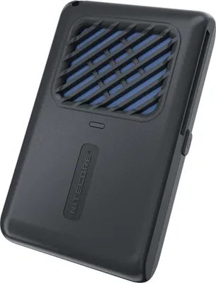 Zdjęcie produktu dla Nitecore EMR06, mobilny odstraszacz komarów, strefa ochrony 4,8 metra, idealny na kemping, na zewnątrz i do wędkowania, zawiera 3x płytki z aktywnymi składnikami, czarny