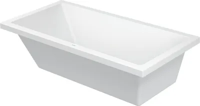 Produktbild von Duravit Badewanne Starck 180 x 90 x 48,5 cm Einbauversion, 1 RS, weiß, 700050000000000