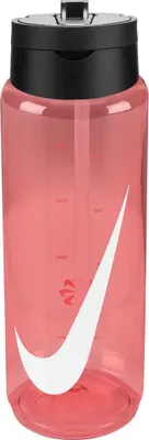 Image de Bouteille réutilisable Nike Accessories Tritan Renew Recharge, paille intégrée, 710 ml, rose. Taille unique
