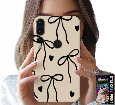 Image de Étui Pour Huawei P20 Pro - Beige Bow Ribbon Fashion Designs