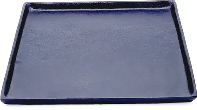 Produktbild von Dekoteller schwarz Dekoschale Metall Teller Schale Alu Deko 30x30 cm