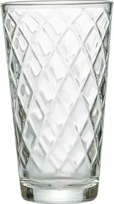 Produktbild von 12er Set Luxus Longdrinkgläser - 370 ml - 8 x 5,5 x 15 cm - Kristallklares Designglas