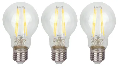 Produktbild von LED line LITE E27 LED Filamentlampe A60 7W 840lm 230V Dimmbar 3 Stück