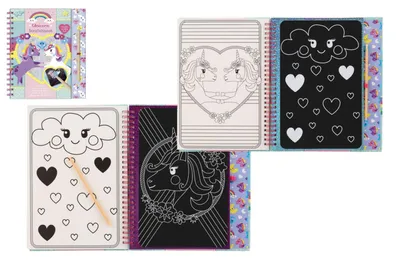 Image de Totum Unicorn Scratchbook