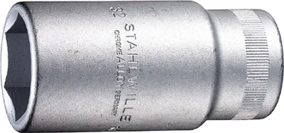 Image de Stahlwille 56 Douilles /4 22 mm 05020022 Longueur : 90 mm