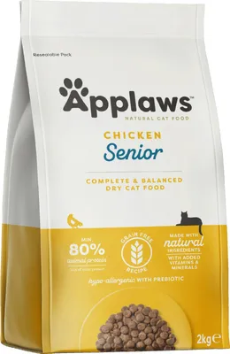 Zdjęcie produktu dla APPLAWS Senior Chicken - sucha karma dla kotów - 2kg