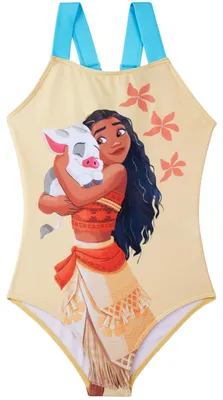 Productafbeelding van Omgoods - Disney Moana Meisjes Badpak met Verstelbare Bandjes
