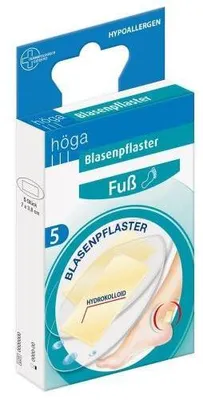 Produktbild von Blasenpflaster 7x3,8cm 5 St. Höga