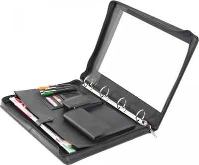 Produktbild von Dermata Schreibmappe Leder 34 cm