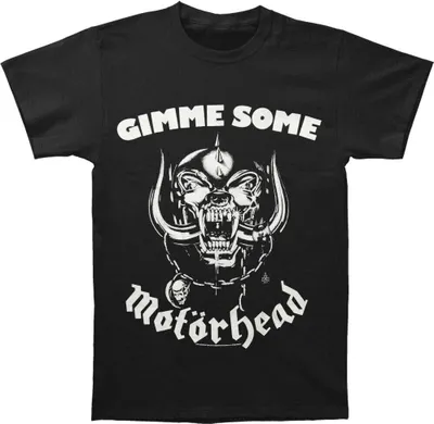 Produktbild von Motorhead - "Gimme Some" T-Shirt für Herren/Damen Uni RO973 (L) (Schwarz)