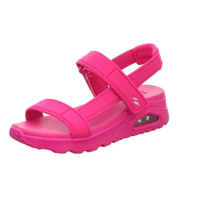 Produktbild von Skechers Uno - Fun Stand Damen Fashion-Sandale mit Absatz Hot Pink, 119814-HTPK