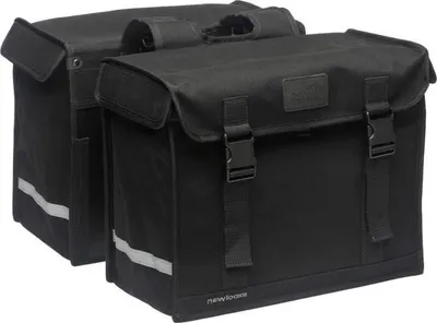 Produktbild von New Looxs Doppelpacktasche Canvas Camping Basic Black Black - stilvolle Trans....