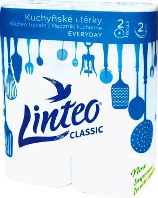 Immagine prodotto di Carta da cucina Linteo 2 pezzi