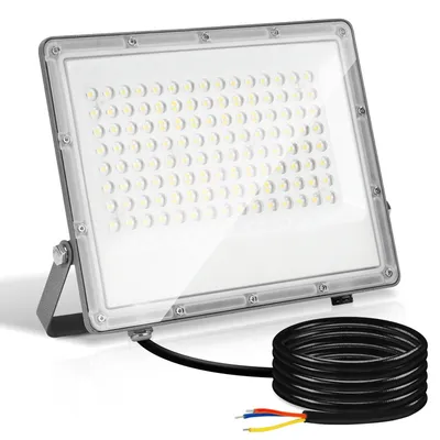 Produktbild von Jopassy 100W LED Strahler LED Fluter Außenstrahler IP65 Wasserdicht Arbeitsbeleuchtung Kaltweiß