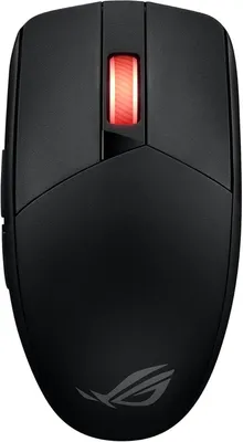 Produktbild von Gaming-Maus, beidhändig, kabellos, leicht, 57 g, optischer Sensor AimPoint mit 36000 DPI, Trimode-Konnektivität