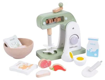 Image de Set de super mixeurs en bois, 14 pièces