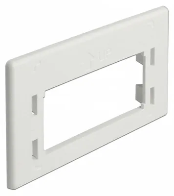 Immagine prodotto di DeLOCK Piastra adattatore Keystone per scatole di montaggio per mobili