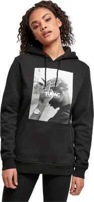 Produktbild von Merchcode Ladies Hoody - 2PAC World schwarz - XS