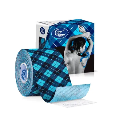 Produktbild von CureTape® Kinesiotapes | Wasserfestes & Elastisches Kinesiologie Tape | Hautfreundliche Kinesiotape | Latexfrei & Hypoallergen | Sporttape