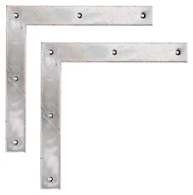 Immagine prodotto di Alberts 312886 Staffa per cancello, zincata, passivata a film spesso, 300 x 300 x 40 mm, set da 2
