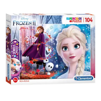 Immagine prodotto di clementoni 20164 - Puzzle Gioielli 104 pezzi - Disney Frozen 2 / Die Eiskönigin 2