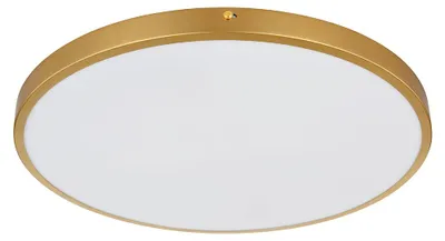 Produktbild von LED Deckenlampe, Metall, Messing, Abstrahlwinkel, D 45 cm